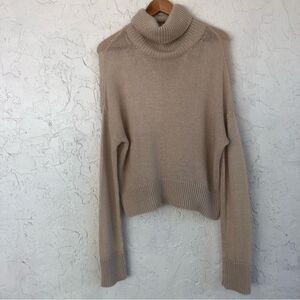 HUNKYDORY Mohair Blend Knit Turtleneck Sweater Size XS